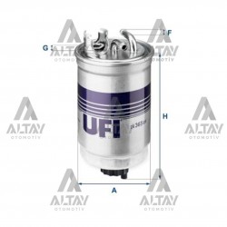 YAKIT FILTRESI (MAZOT) TRANSPORTER T4 / CADDY / GOLF3 97-04 1.9-2.4 D-2.5 TDI OEM (ORİJİNAL EQUİPMENT MANUFACTURER) YAKIT FILTRESI (MAZOT) TRANSPORTER T4 / CADDY / GOLF3 97-04 1.9-2.4 D-2.5 TDI OEM (ORİJİNAL EQUİPMENT MANUFACTURER)